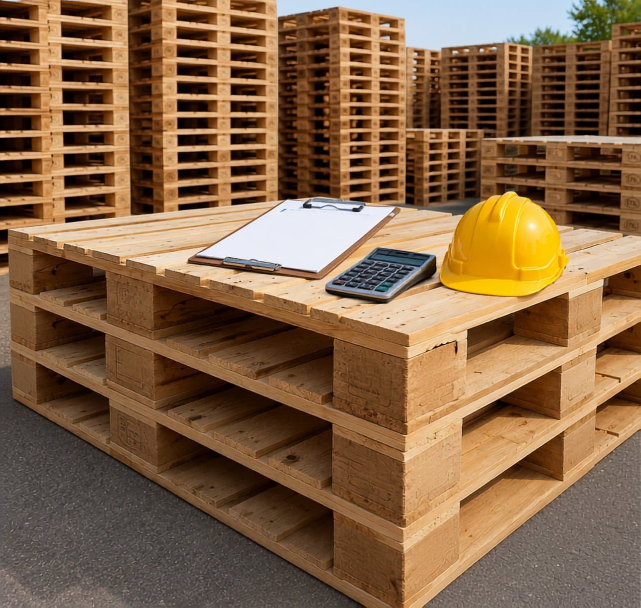 Palettes en bois