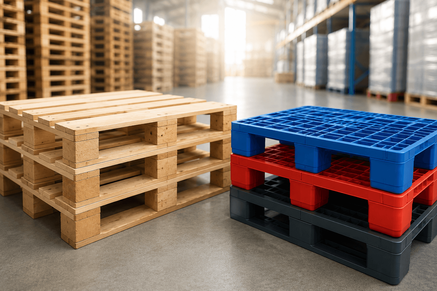 Palette bois ou palette plastique : quelle solution choisir selon votre secteur
