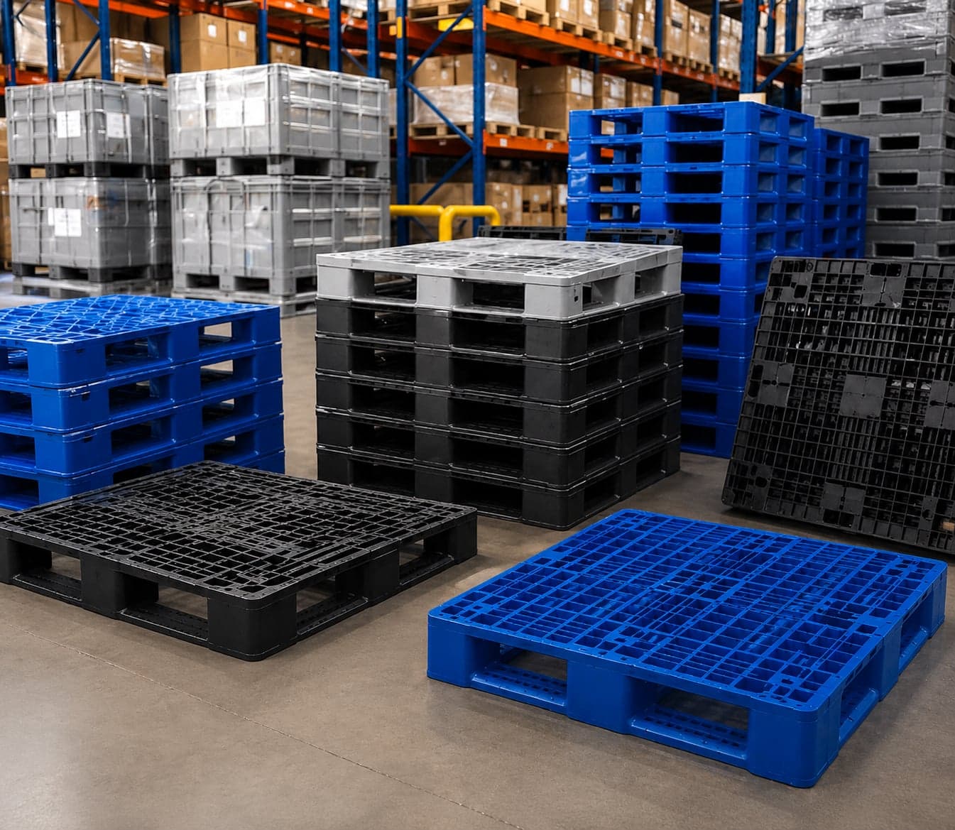 Palettes en Plastique