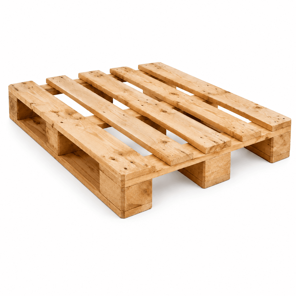 Palette Europe EUR/EPAL 120x80 cm, 3 semelles, conforme NIMP 15 (ST) — PALIVO