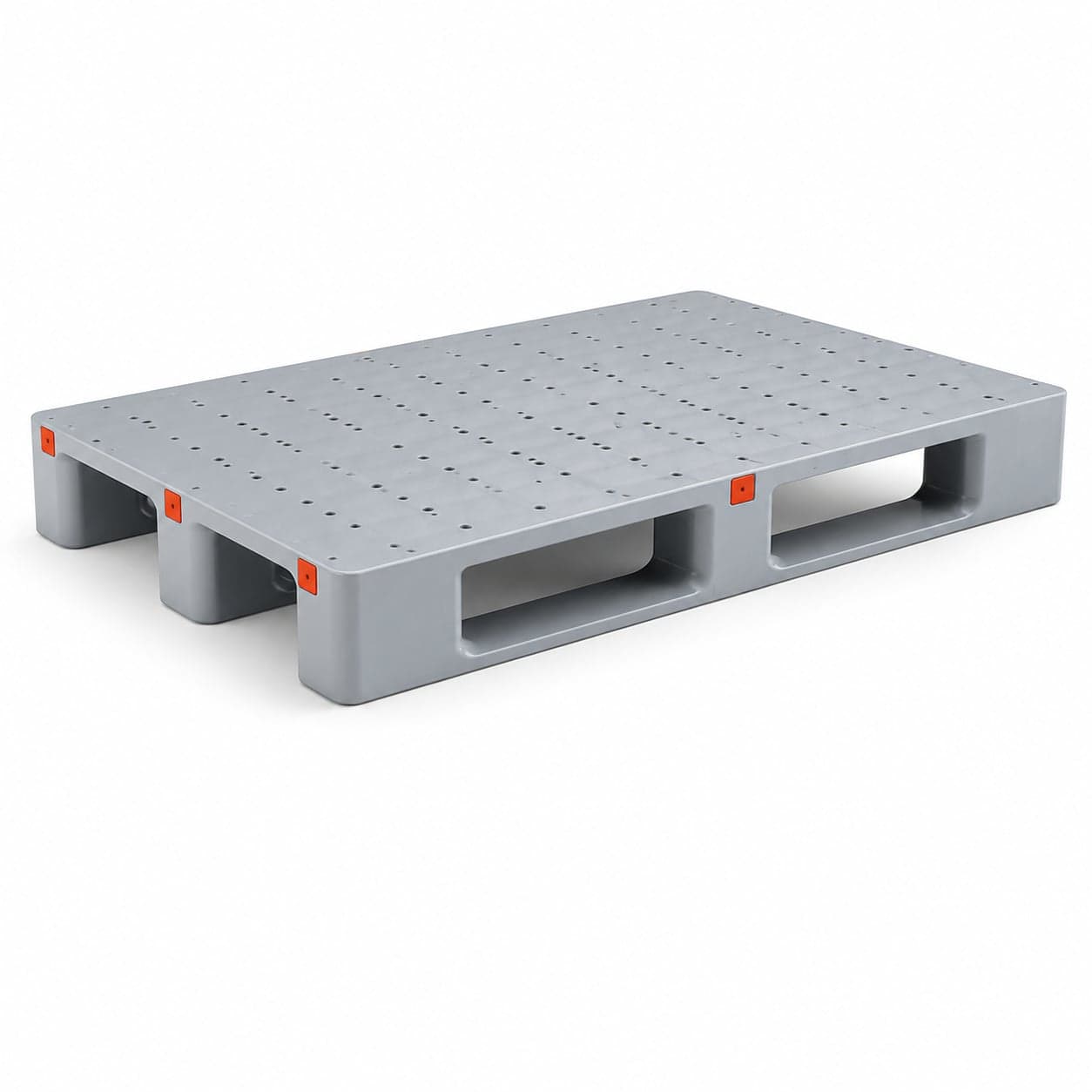 Palette plastique hygiénique non perforée MR-P, 3 semelles — PALIVO Maroc